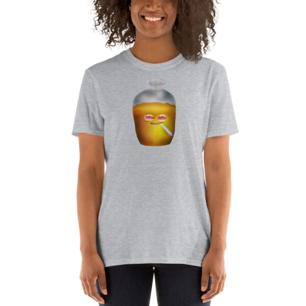 Kombucha Todd Sport Grey Short-Sleeve Unisex T-Shirt