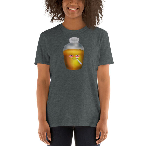 Kombucha Todd Dark Heather Short-Sleeve Unisex T-Shirt