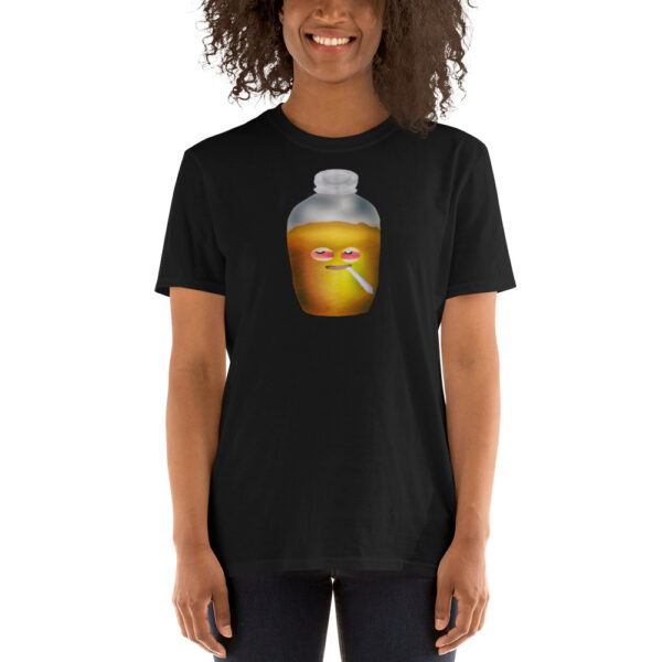 Kombucha Todd Black Short-Sleeve Unisex T-Shirt