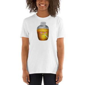 Kombucha Todd White Short-Sleeve Unisex T-Shirt