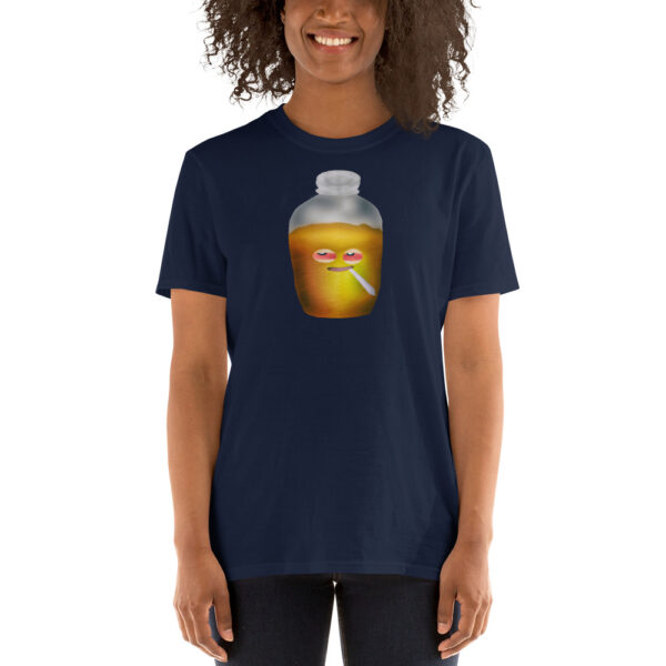 Kombucha Todd Navy Short-Sleeve Unisex T-Shirt