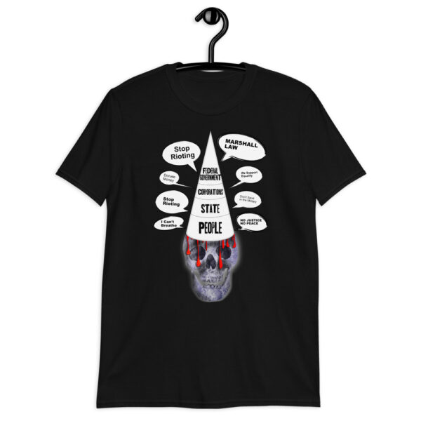 Black Pyramid Death Skull Short-Sleeve Unisex T-Shirt