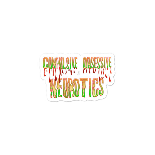 Compulsive Obsessive Neurotics Sticker