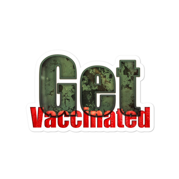 Get Vaccinated Sticker