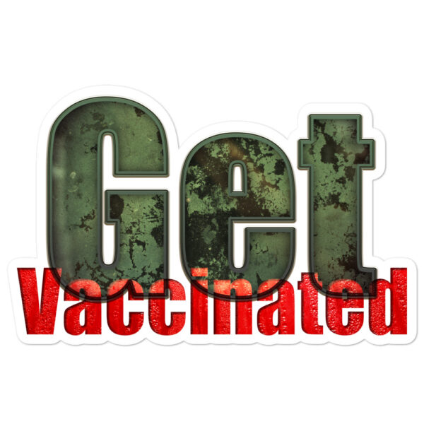 Get Vaccinated Sticker