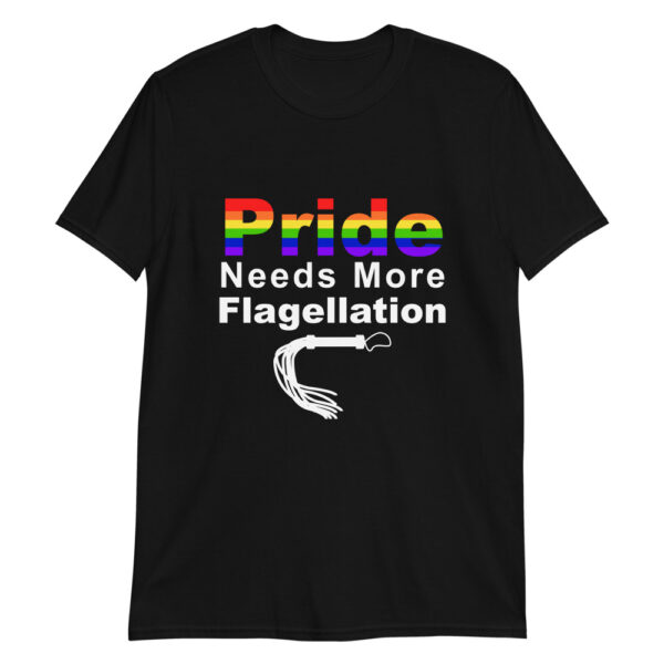 Black Pride Needs More Flagellation Short-Sleeve Unisex T-Shirt